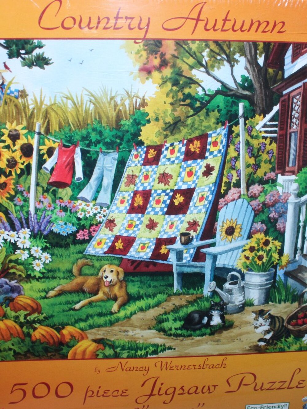 Fall Jigsaw Puzzle Country Autumn 500 pc by SunsOut